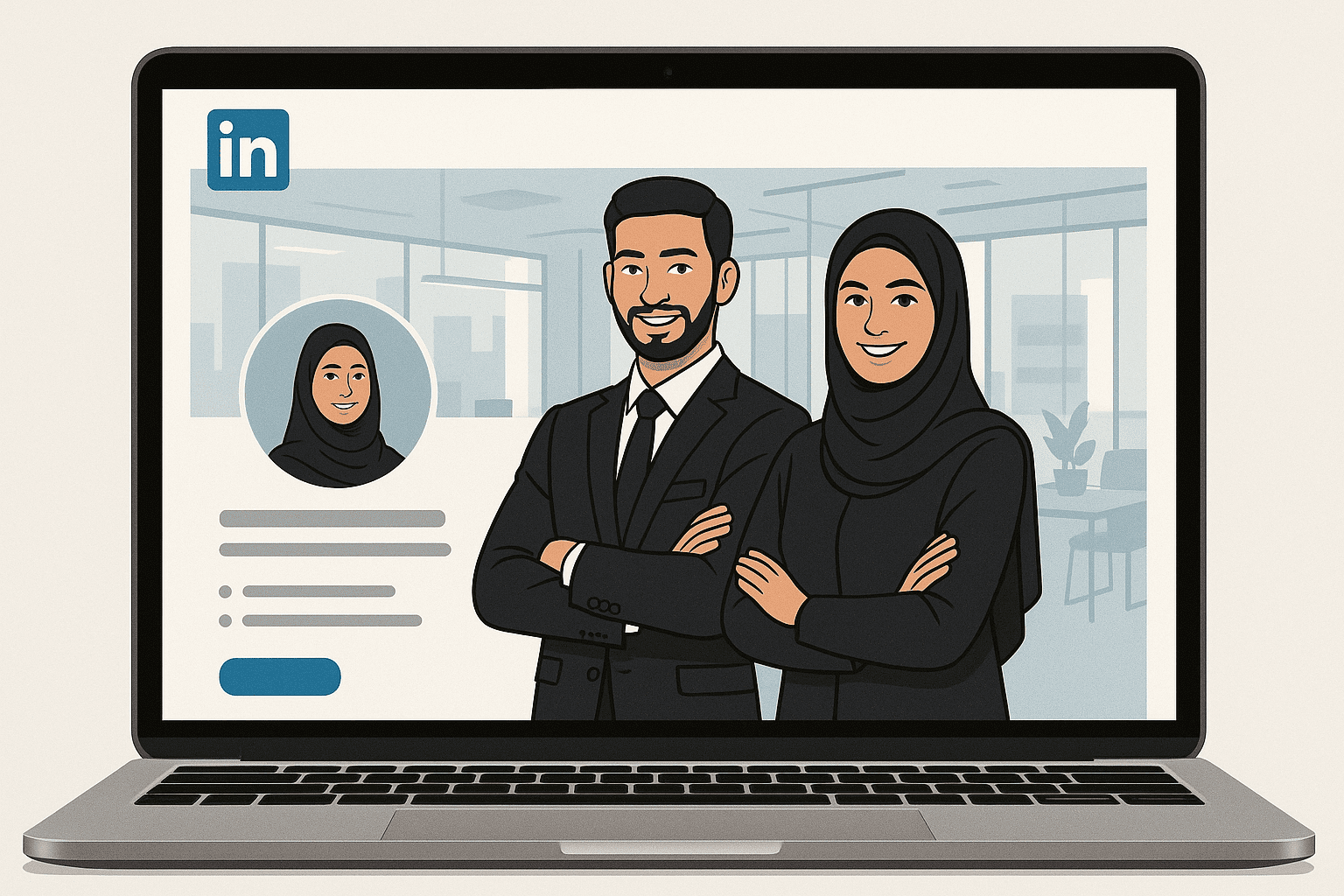 تطوير حساب LinkedIn لزيادة فرص التوظيف في السعودية والإمارات ومصر
