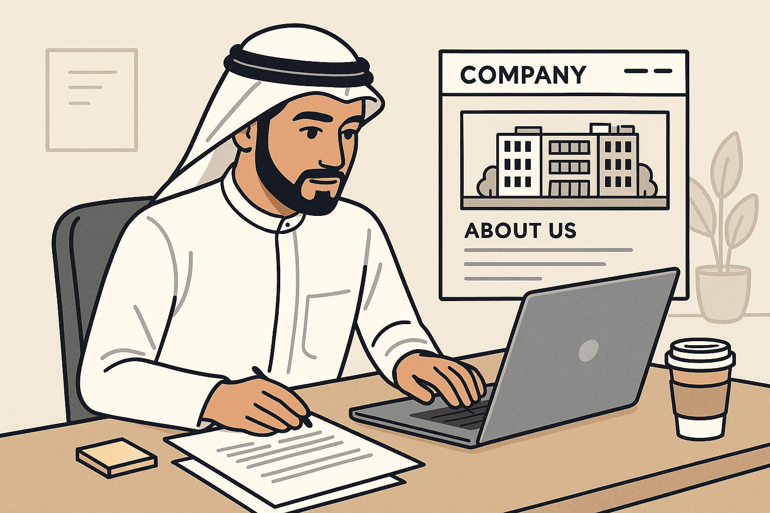 التحضير للمقابلات الشخصية من خلال البحث عن الشركة ومراجعة المعلومات