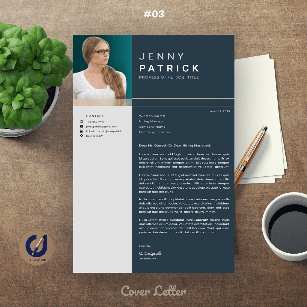 تصاميم السيرة الذاتية الاحترافية – نموذج سيرة ذاتية جاهزة CV