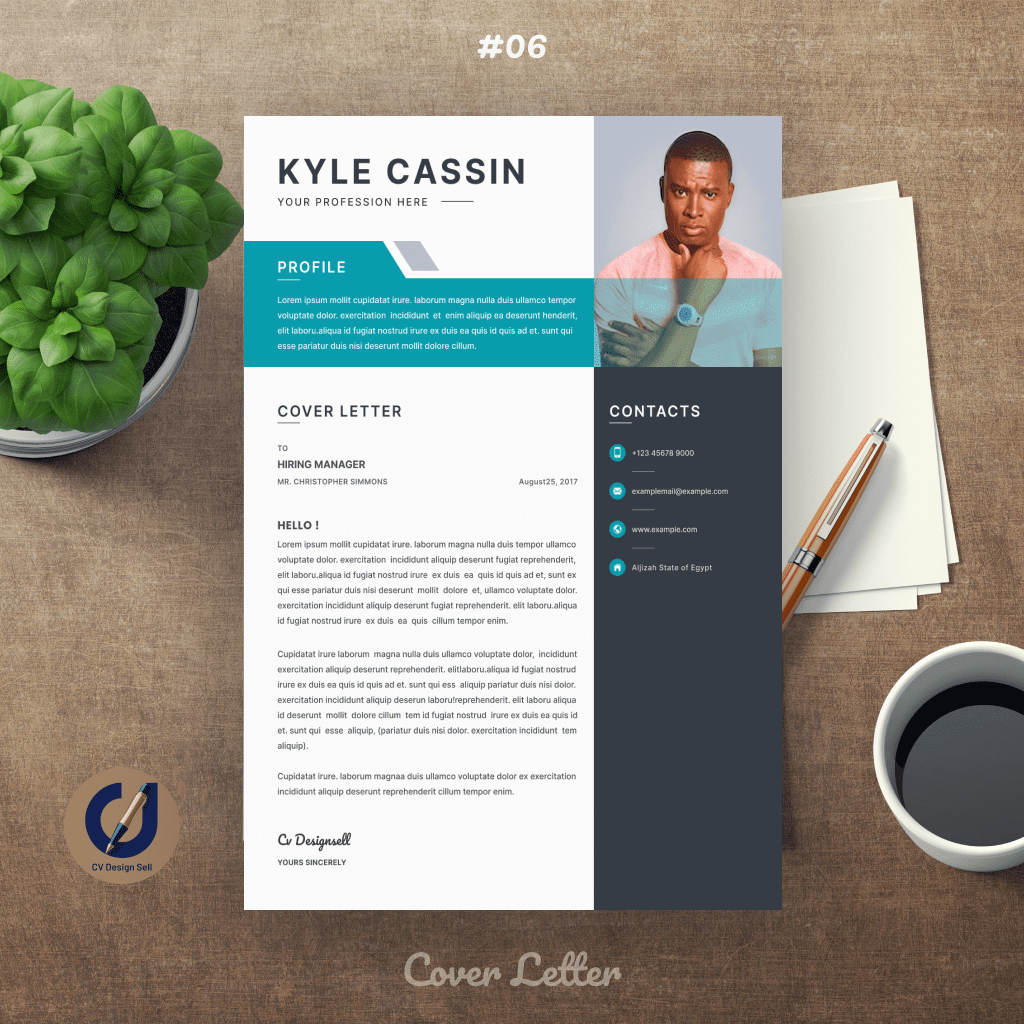 تصاميم السيرة الذاتية الاحترافية – نموذج سيرة ذاتية جاهزة CV