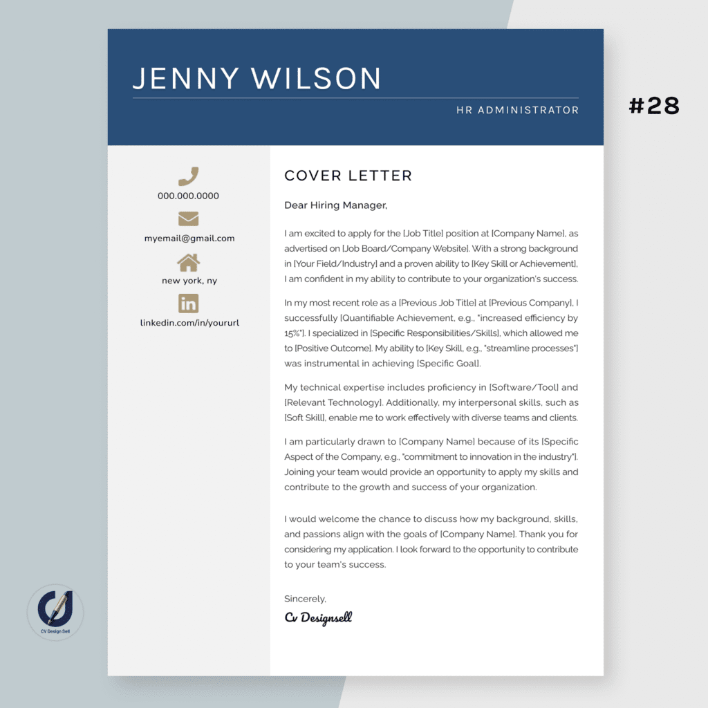 تصاميم السيرة الذاتية الاحترافية – نموذج سيرة ذاتية جاهزة CV