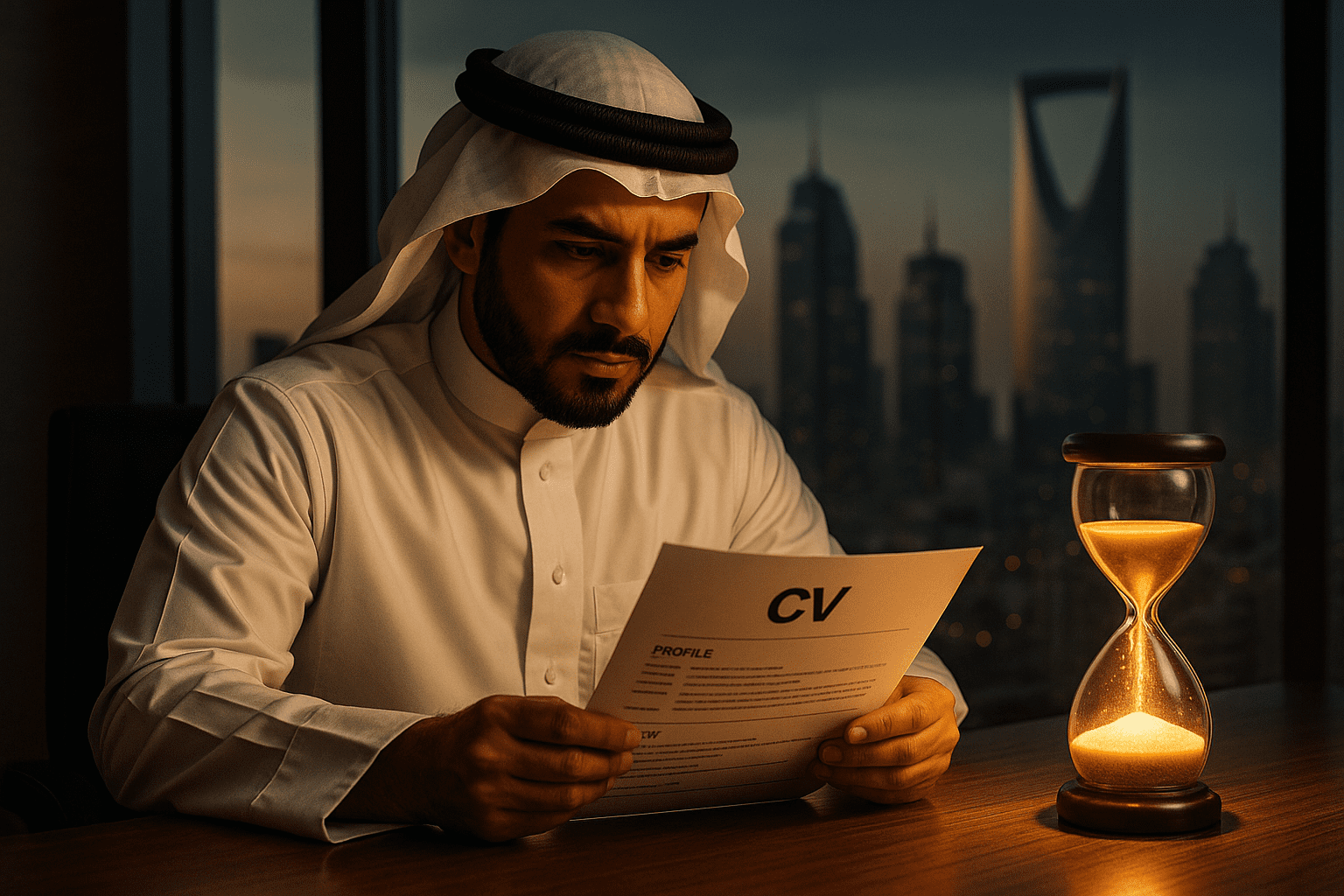 سيرة ذاتية احترافية لمسؤول التوظيف في الخليج