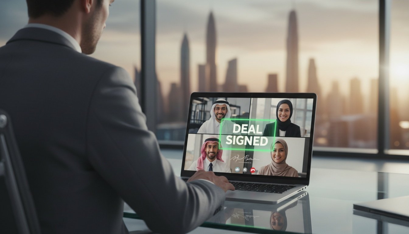 توقيع عقود العمل الحر في السعودية والإمارات B2B