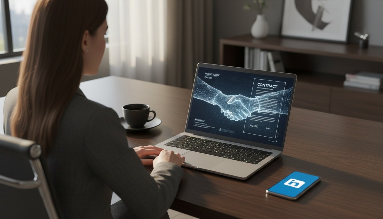 عقود العمل كمستشار مستقل في السعودية عبر لينكد إن