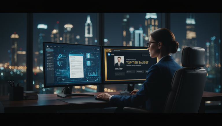 بناء هوية تنفيذية رقمية فاخرة للمديرين في الخليج.