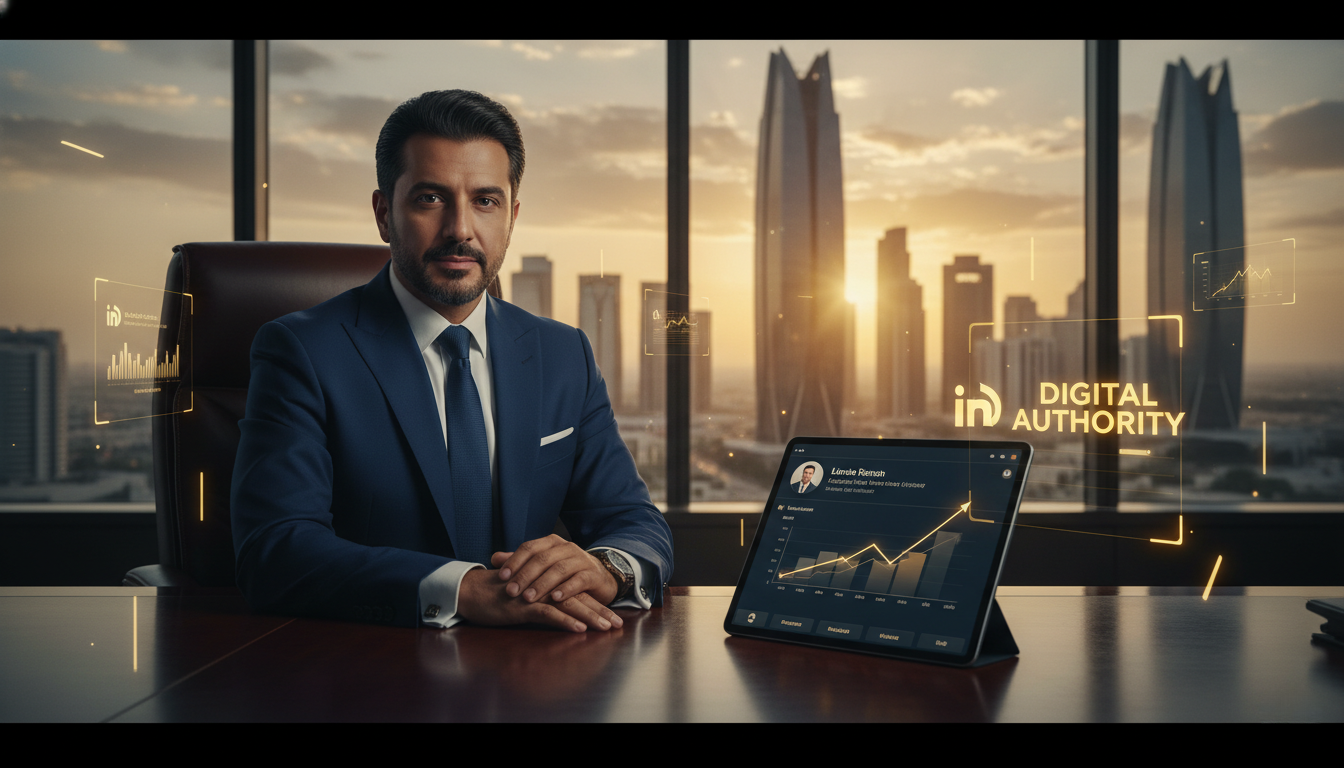 استراتيجية إدارة الهوية الرقمية للخبراء والقيادات في الخليج.