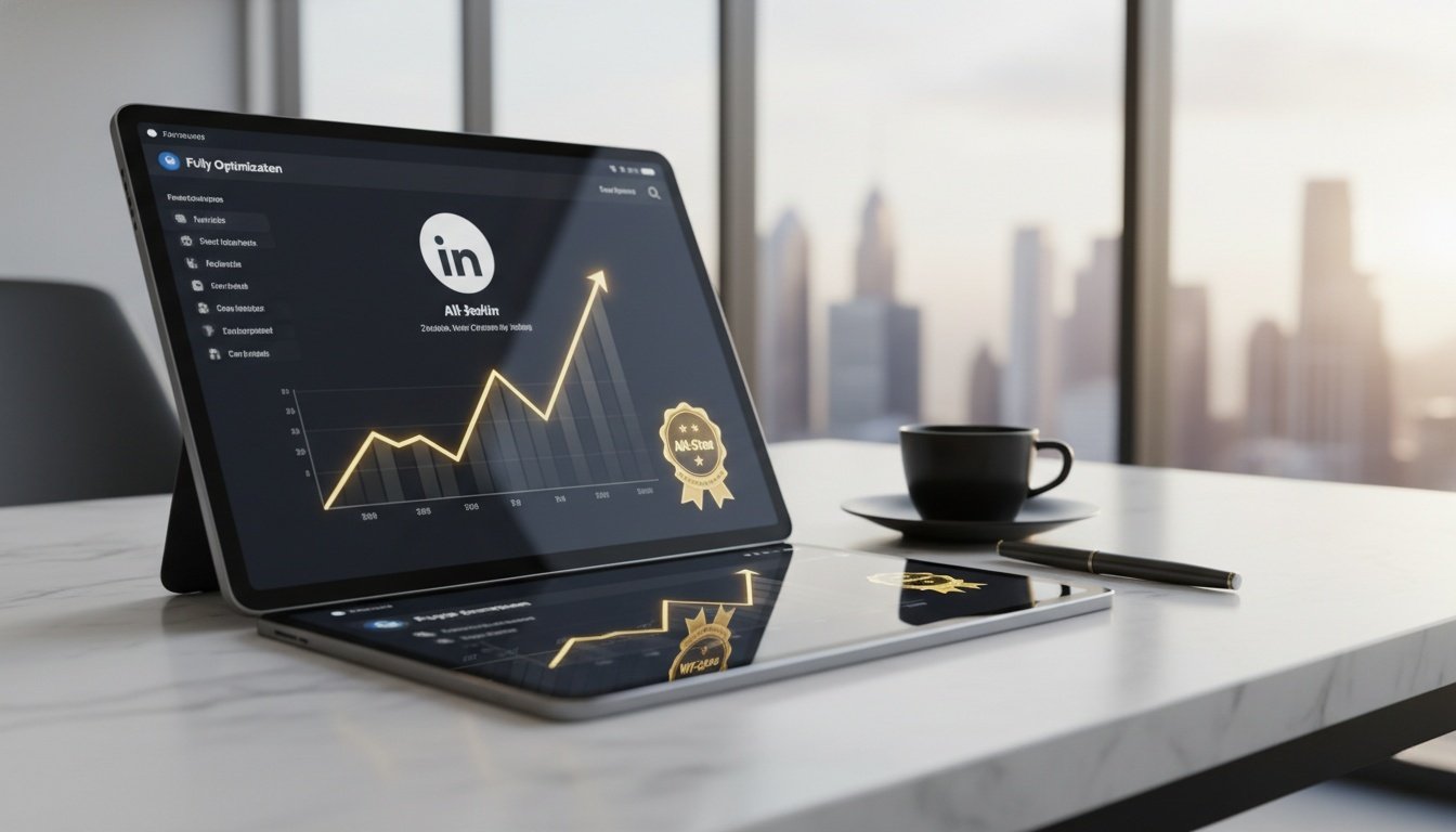 نتائج تحسين بروفايل لينكد إن للخبراء مع CV DesignSell