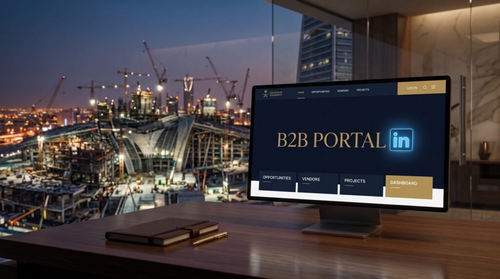 تأهيل الموردين في المشاريع السعودية لاقتناص عقود B2B