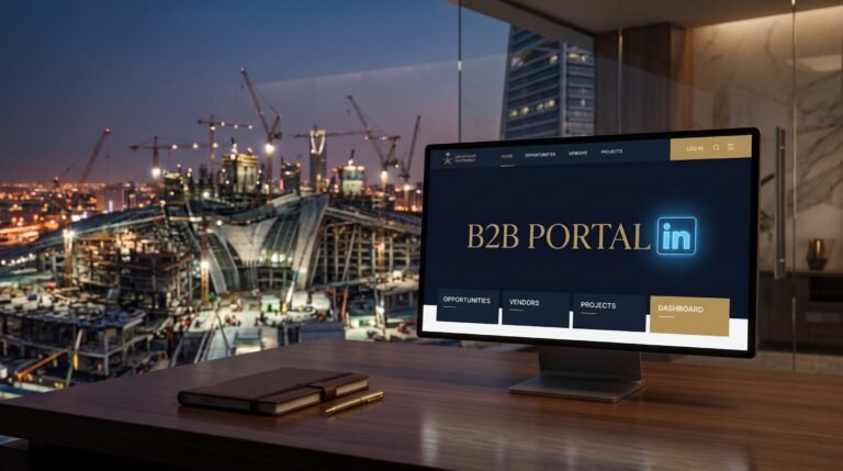 تأهيل الموردين في المشاريع السعودية لاقتناص عقود B2B