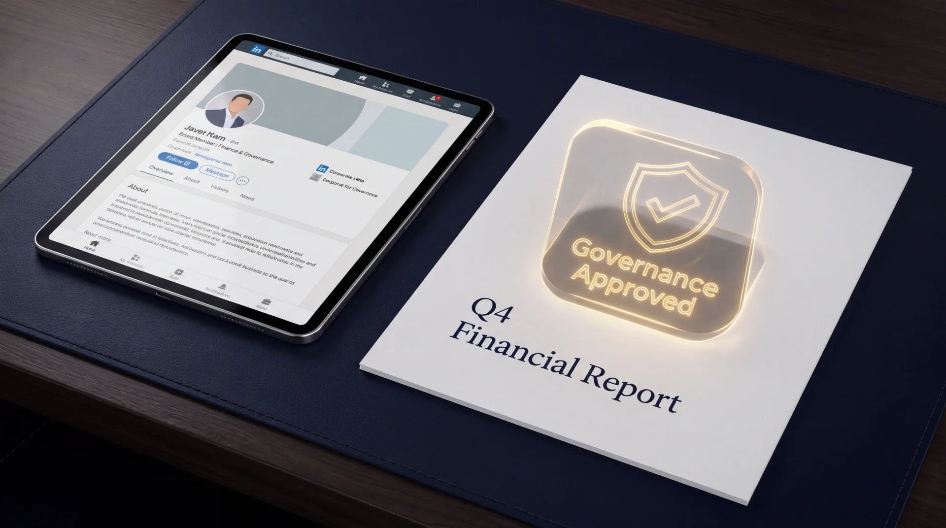 إدارة حسابات لينكد إن لاقتناص عضوية مجالس الإدارات في الربع الأخير